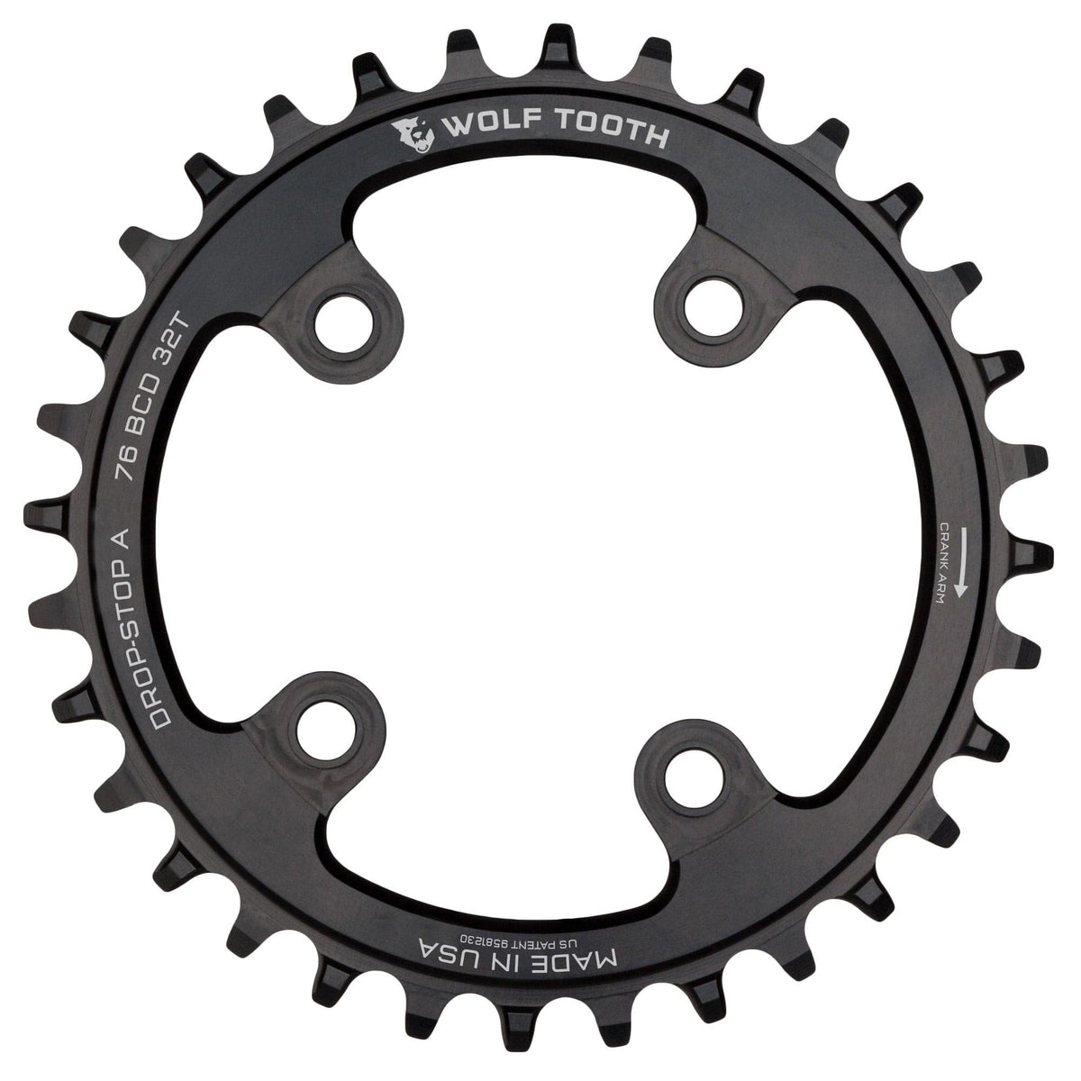 Stout 1x store forged alloy crankset