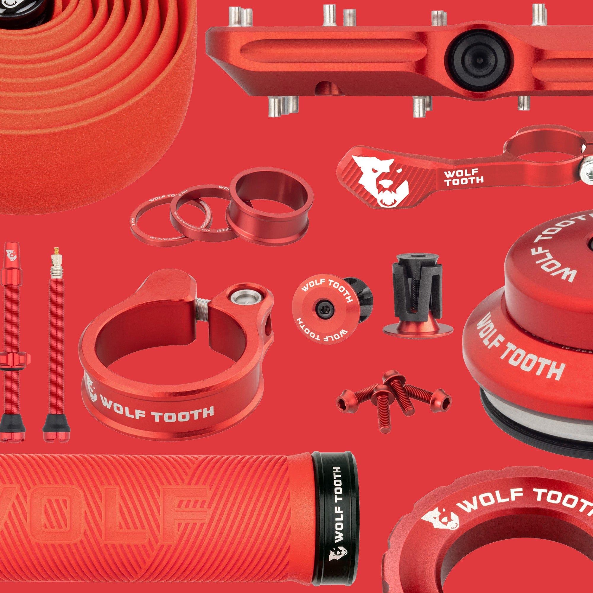 Red mtb parts online