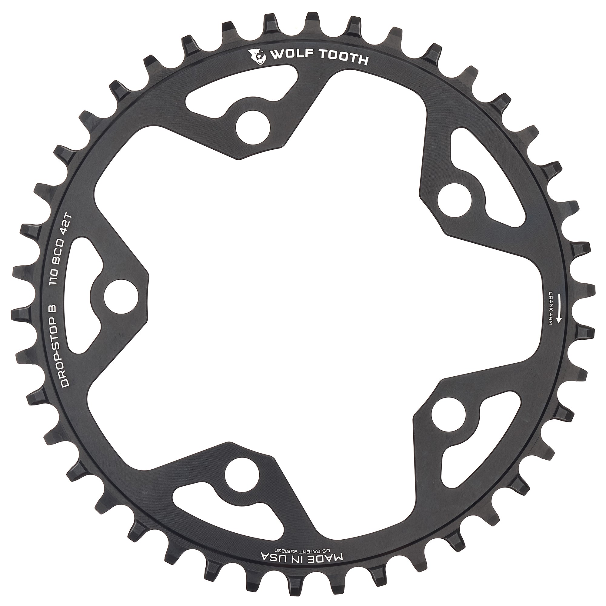 Drop-Stop B / 42T 110 BCD Gravel / CX / Road Chainrings