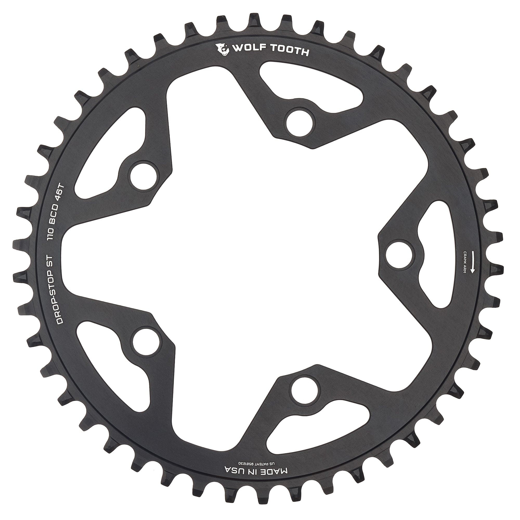 Drop-Stop ST / 46T 110 BCD Gravel / CX / Road Chainrings