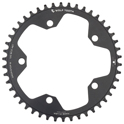 46T / Drop-Stop B 130 BCD Gravel / CX / Road Chainrings