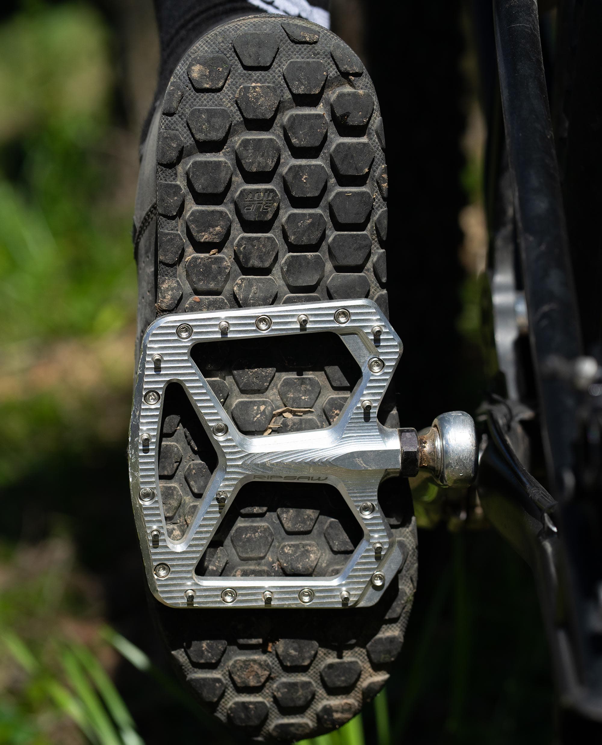 Crank Brothers Stamp 7 Pedals - Oil Slick Edition