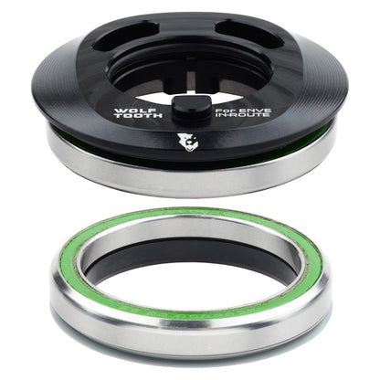 IS52 Upper & Lower Set / Black Wolf Tooth Premium IS52 Internal Headset for ENVE IN-Route System