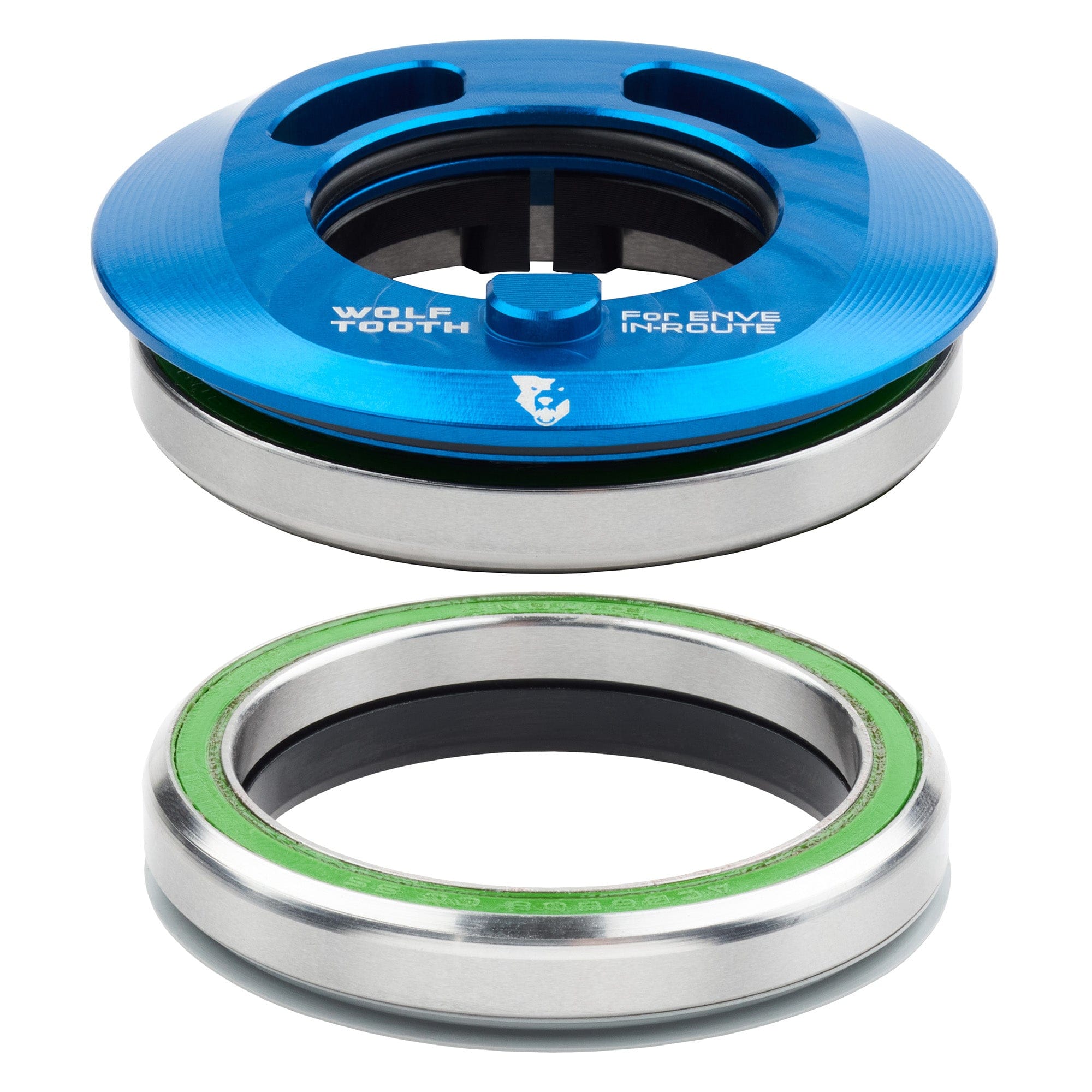 IS52 Upper & Lower Set / Blue Wolf Tooth Premium IS52 Internal Headset for ENVE IN-Route System