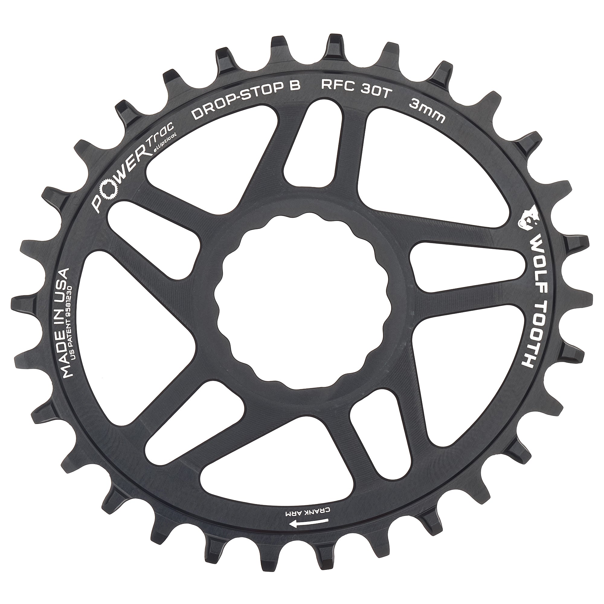 Oval Direct Mount Chainrings for Race Face Cinch