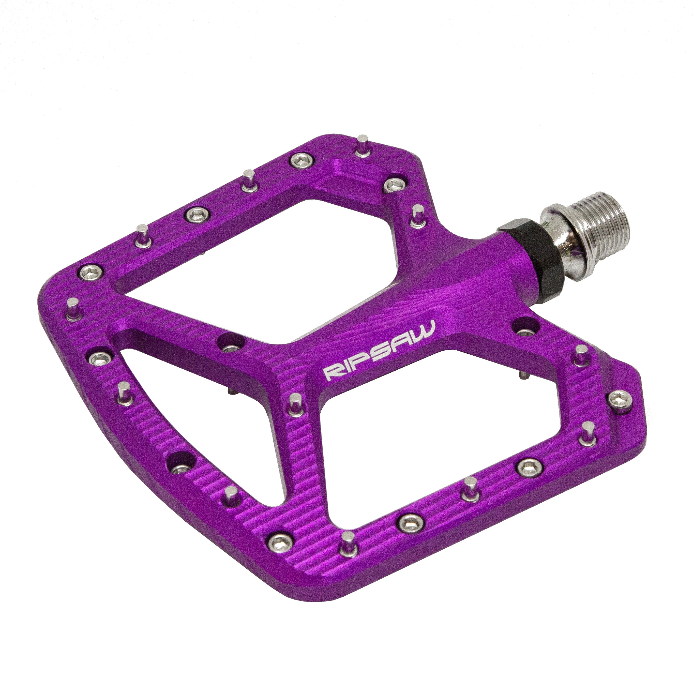 Ripsaw Aluminum Pedals - Matte Purple