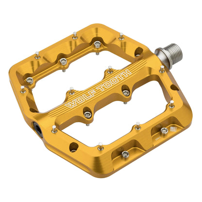 Large / Gold Waveform Aluminum Pedals