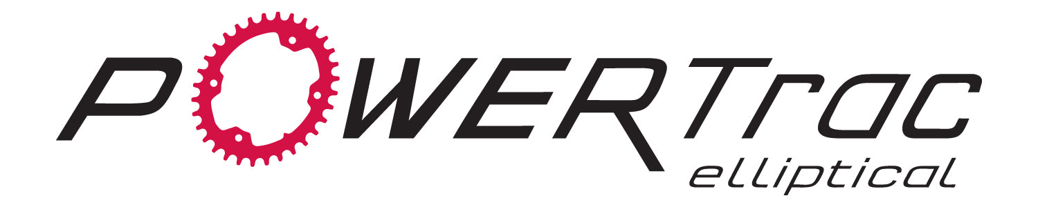 Logo for PowerTrac Elliptical, Wolf Tooth's proprietary design for bike chainrings.