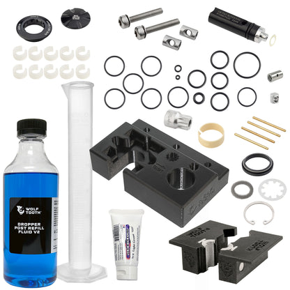 Dealer Service Kit for 10 Posts rev2 34.9 Resolve Dropper Post Service Kits