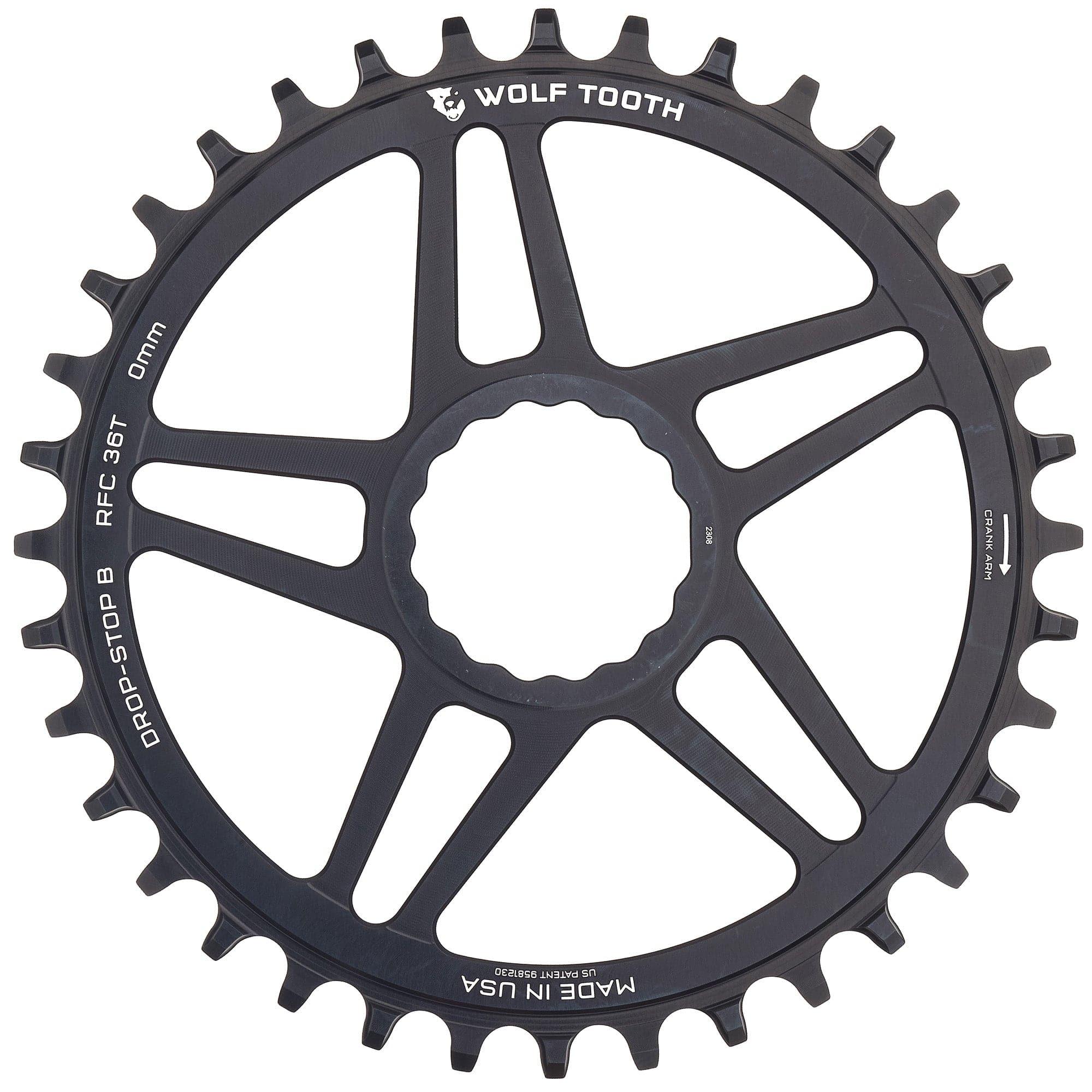 Drop-Stop B / 36T / 0MM Offset Direct Mount Chainrings for Race Face Cinch