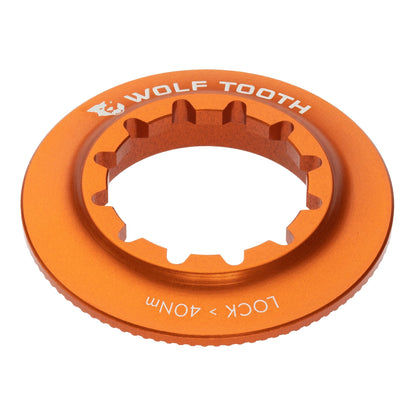 Centerlock Rotor Lockring - Internal Spline / Orange Centerlock Rotor Lockring – Internal Spline