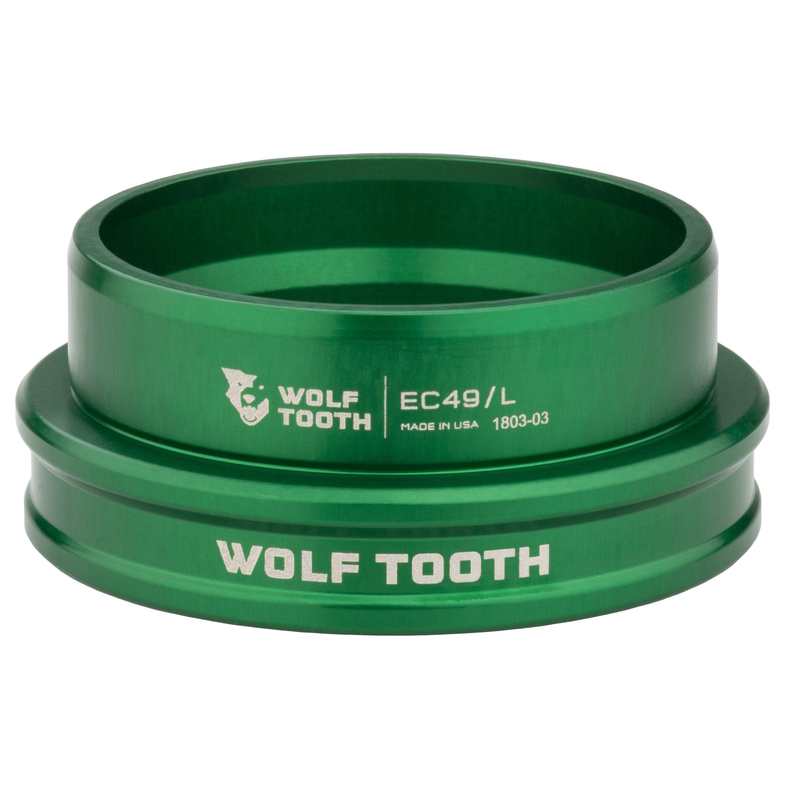 Wolf Tooth Premium EC Headsets - External Cup - Green – Wolf Tooth  Components