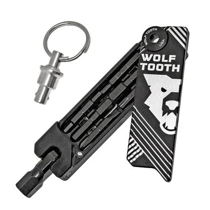 Black / with keychain / Black 6-Bit Hex Wrench Multi-Tool Bold Design