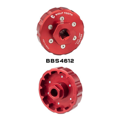 Red / BBS4612 – 12 notch 46mm Bottom Bracket Tools