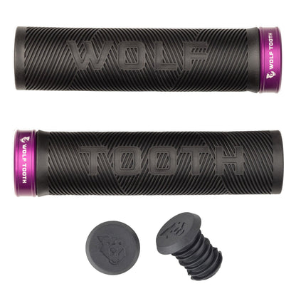 Black / Purple Echo Lock-On Grips