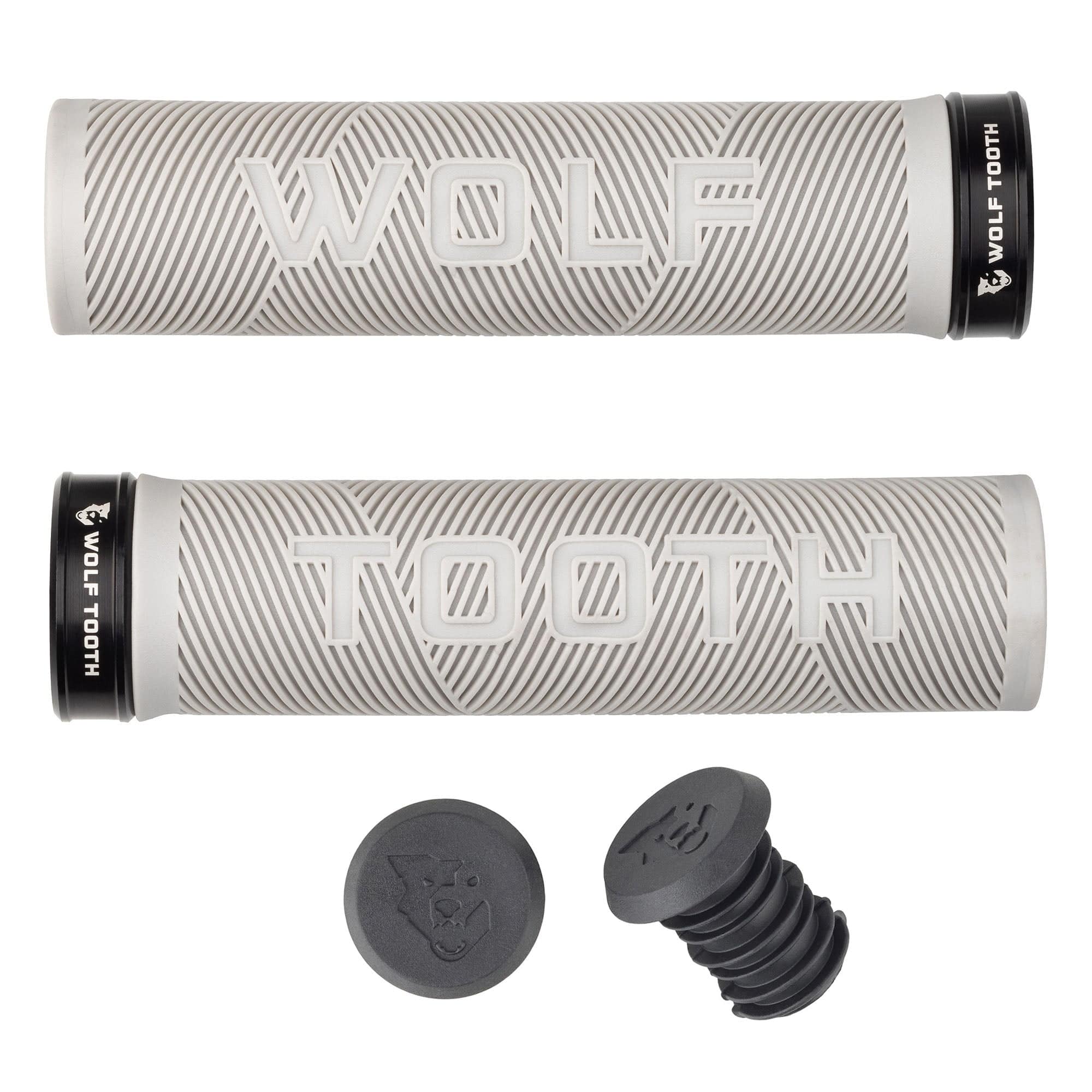 Gray / Black Echo Lock-On Grips – Colors