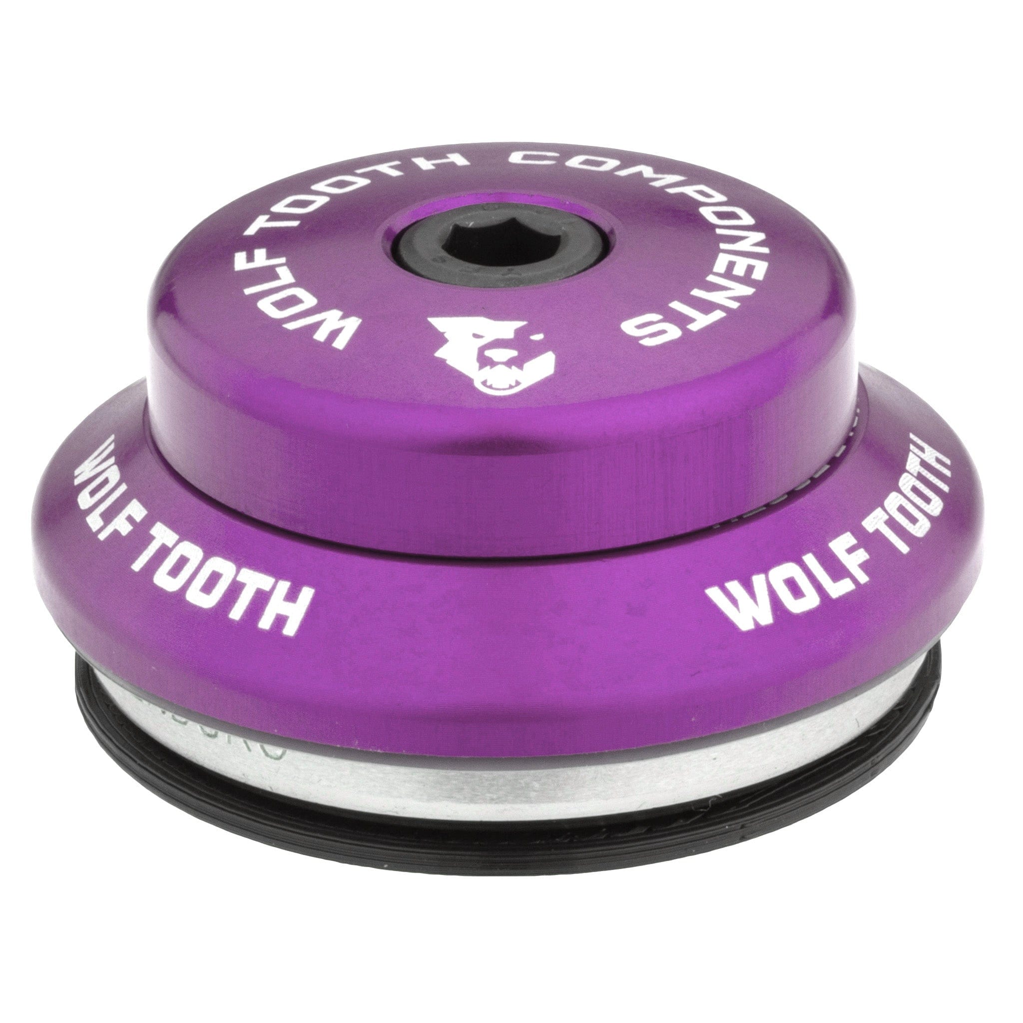 Upper / IS41/28.6 7mm Stack / Ultraviolet Purple Wolf Tooth Premium IS Headsets - Integrated Standard