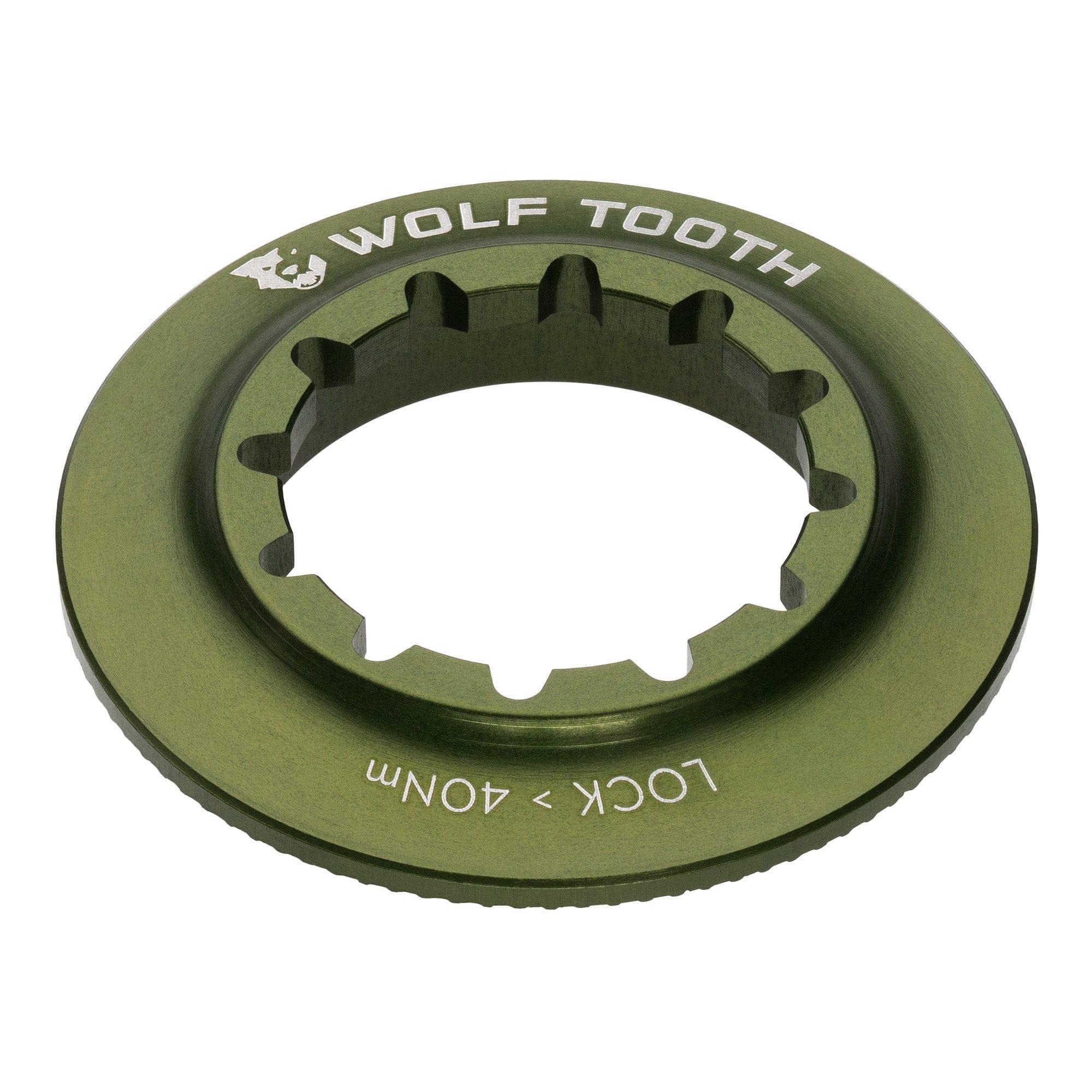 Centerlock Rotor Lockring - Internal Spline / Olive Centerlock Rotor Lockring – Internal Spline