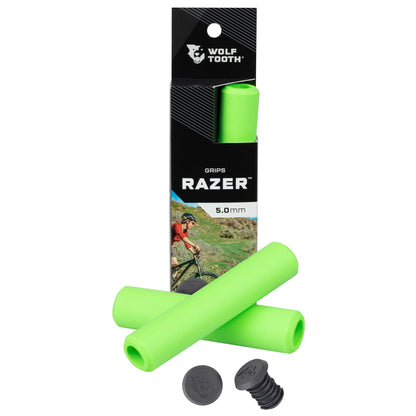 Silicone / Green Razer Grips