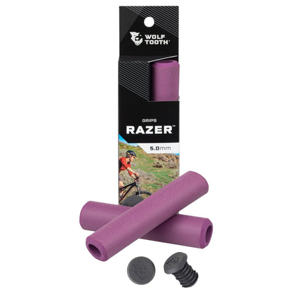 Silicone / Purple Razer Grips