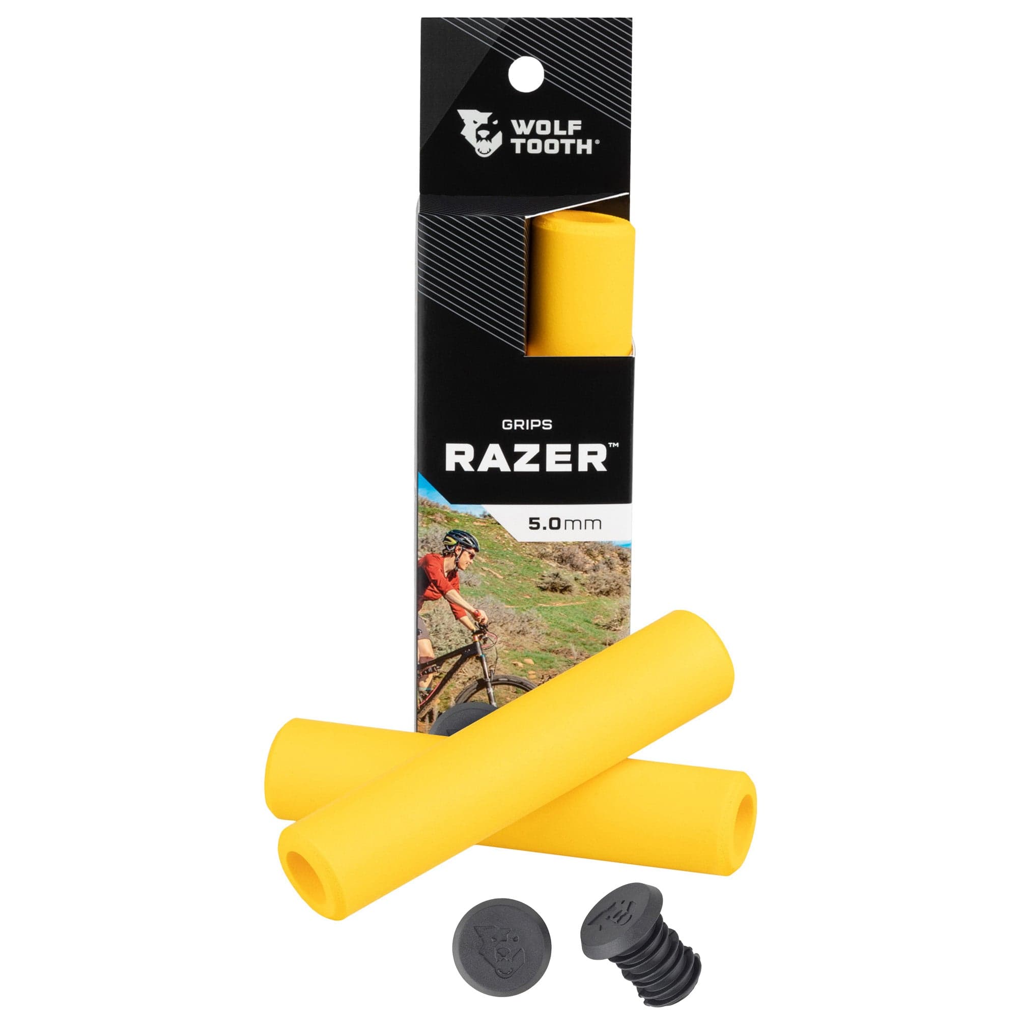 Silicone / Yellow Razer Grips