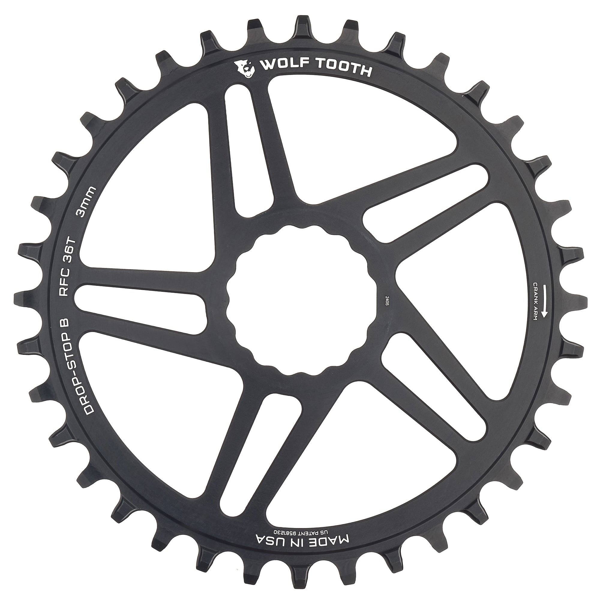 Direct Mount Chainrings for Race Face Cinch Wolf Tooth Components