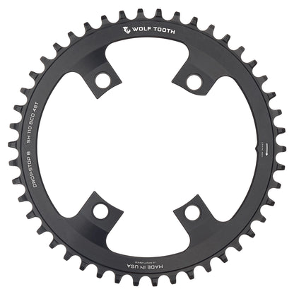 110 BCD Asymmetric 4-Bolt Chainrings for Shimano Cranks