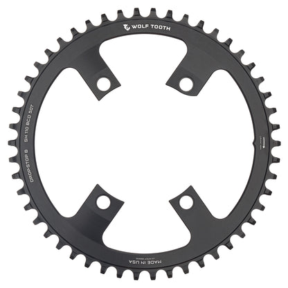 110 BCD Asymmetric 4-Bolt Chainrings for Shimano Cranks