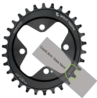 Oval 64 BCD Chainrings