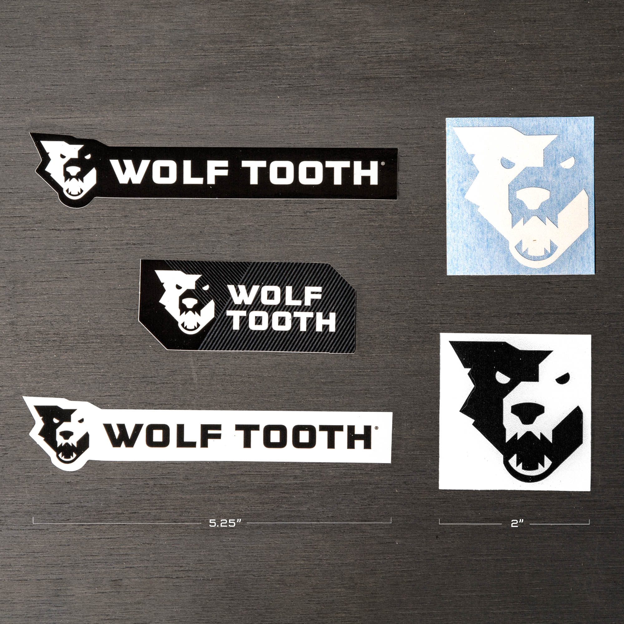 Decals / Decals Pack of 5 Wolf Tooth Decals