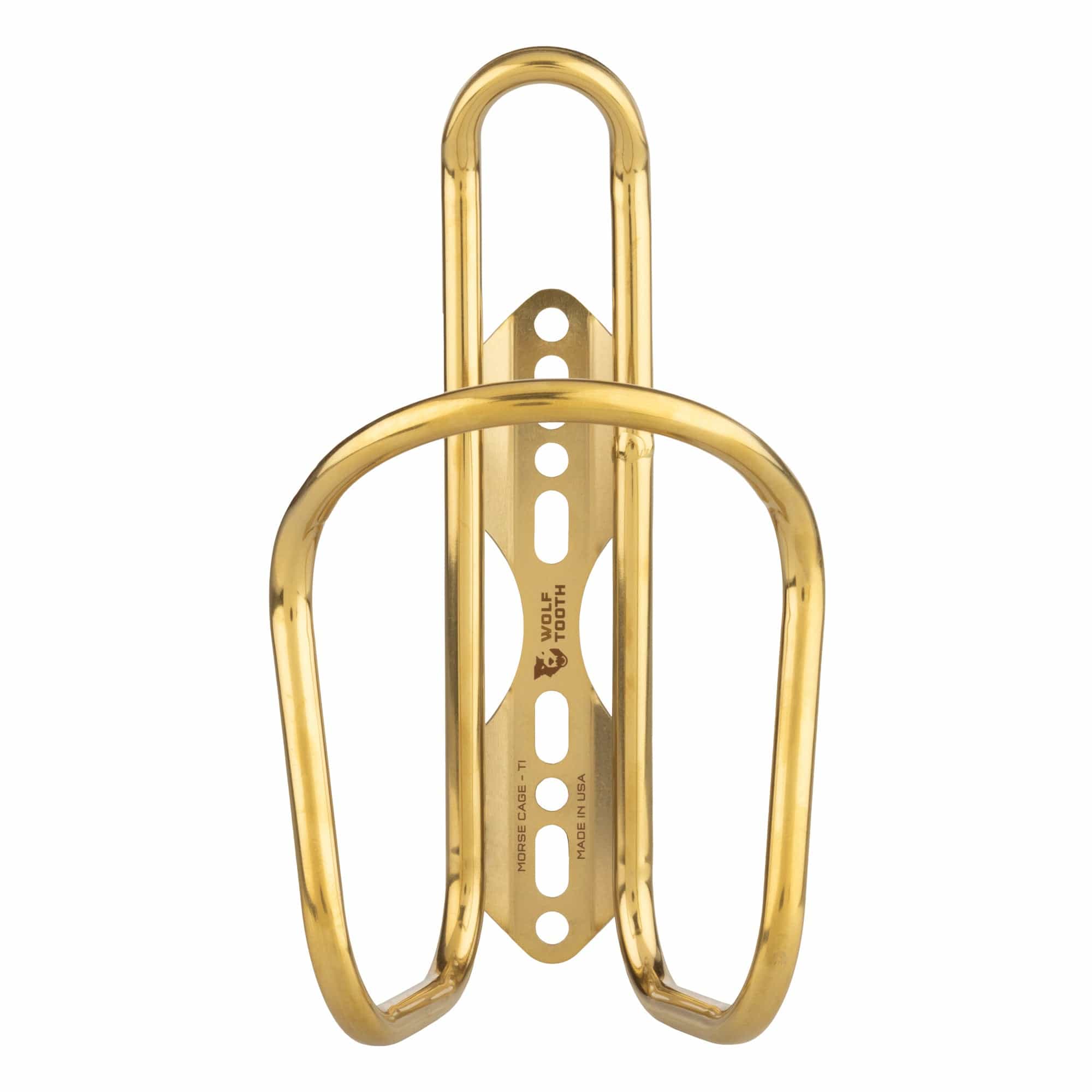 Wolf Tooth Morse Cage Ti Gold – Wolf Tooth Components