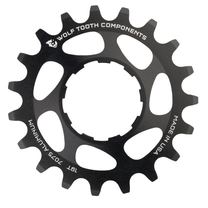 20T / Black Aluminum Single Speed Cog