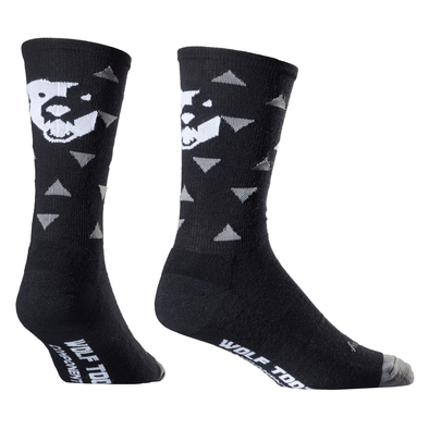 Sock Guy Triangle Wooligan Wolf Socks Components Tooth