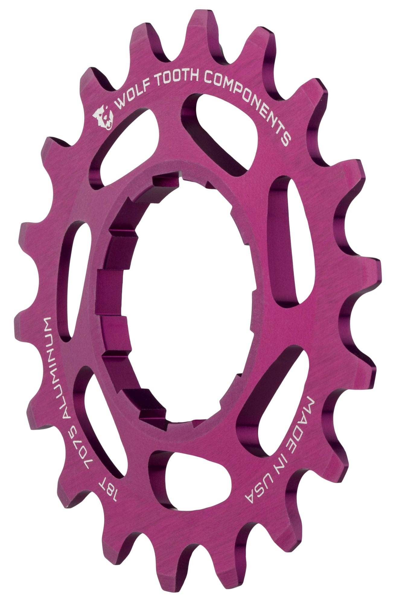 17T / Purple Aluminum Single Speed Cog