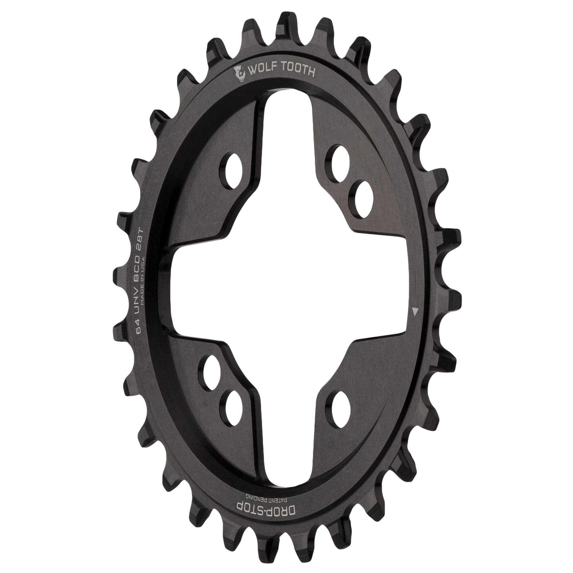 Wolf Tooth Shimano 104 BCD Chainring - Black - 36T