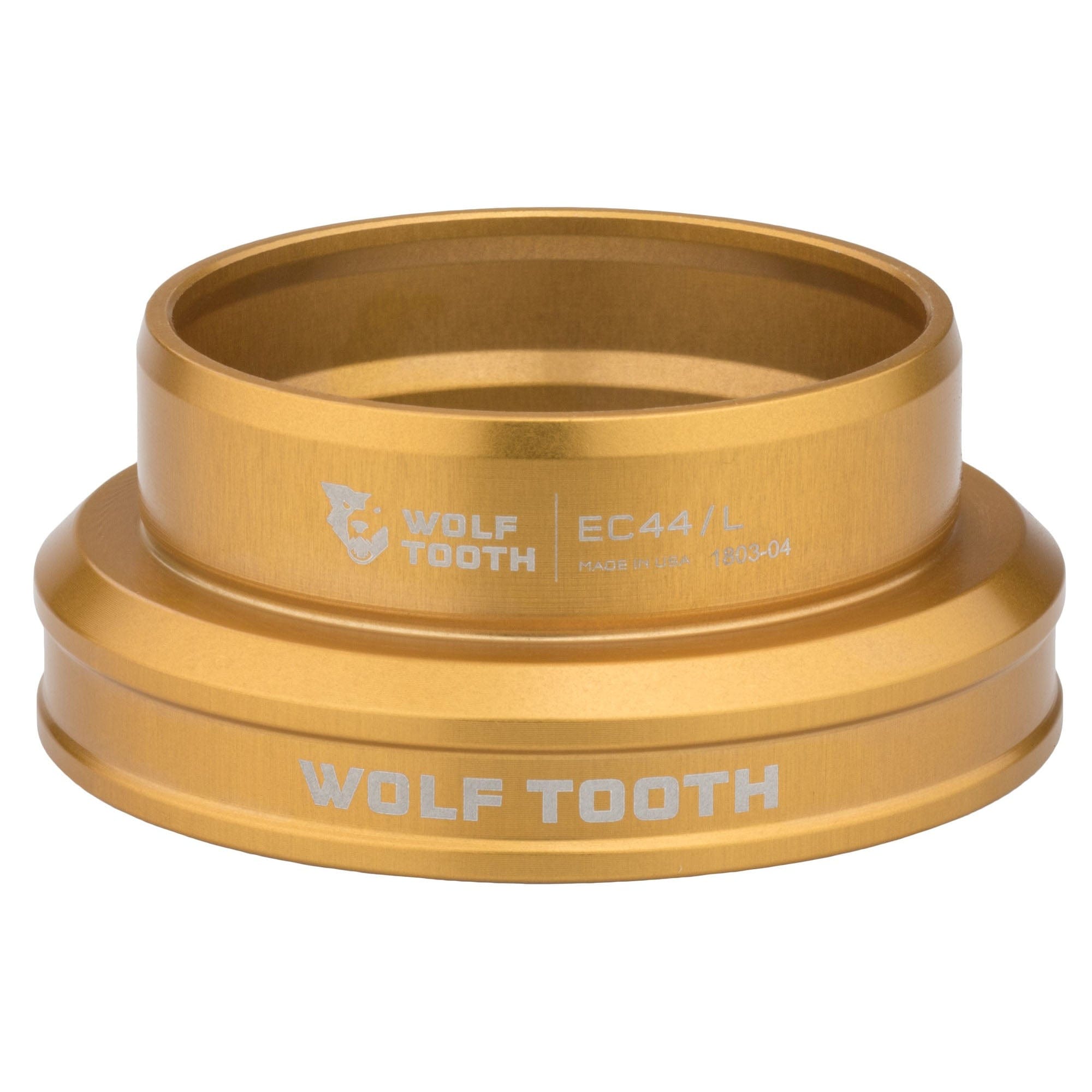 Lower / EC44/40 / Gold Wolf Tooth Premium EC Headsets - External Cup