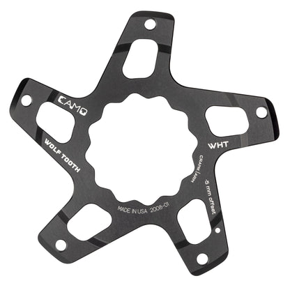 Black / Boost (52mm chainline) CAMO Direct Mount Spider For White Industries