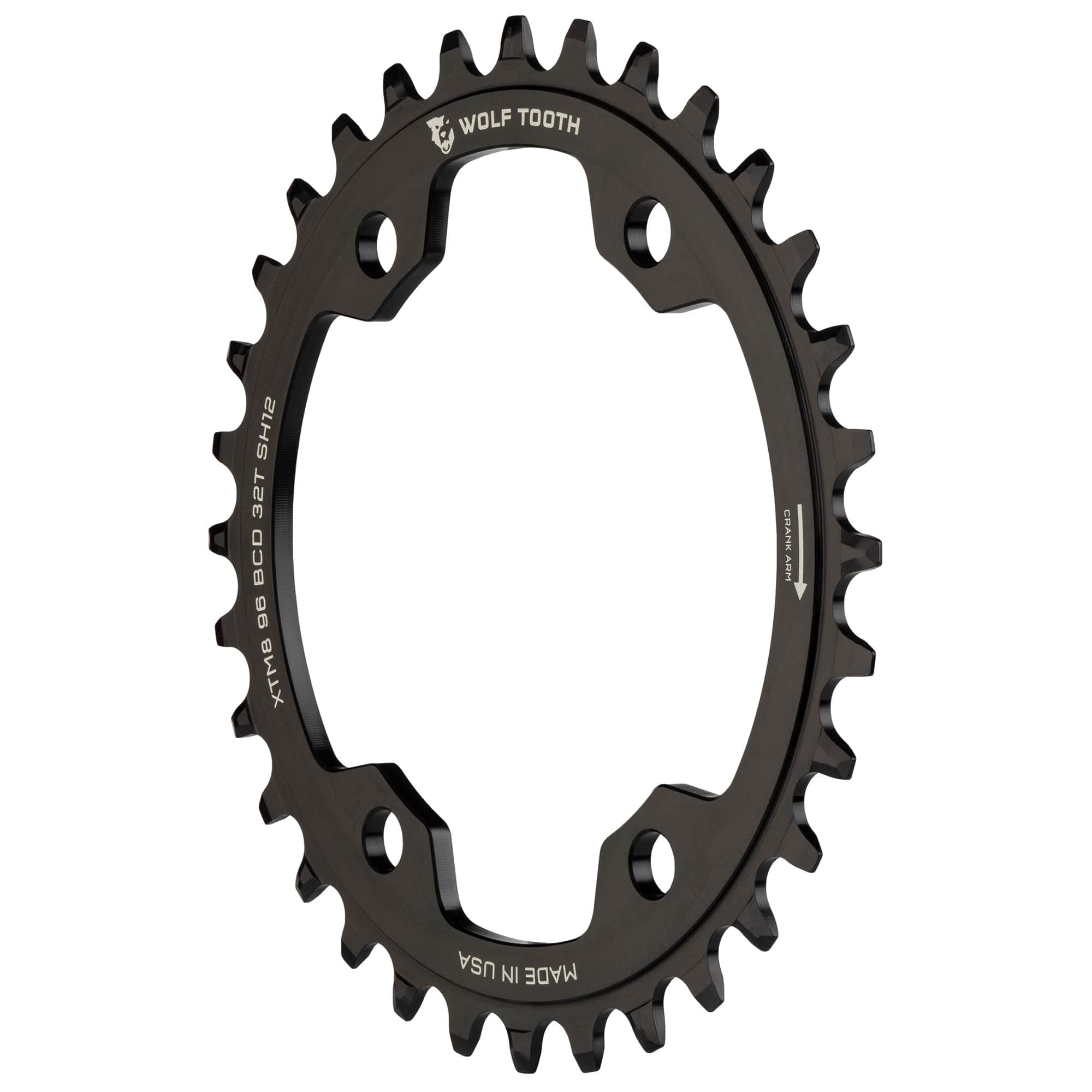 96 mm BCD Chainrings for Shimano XT M8000 and SLX M7000