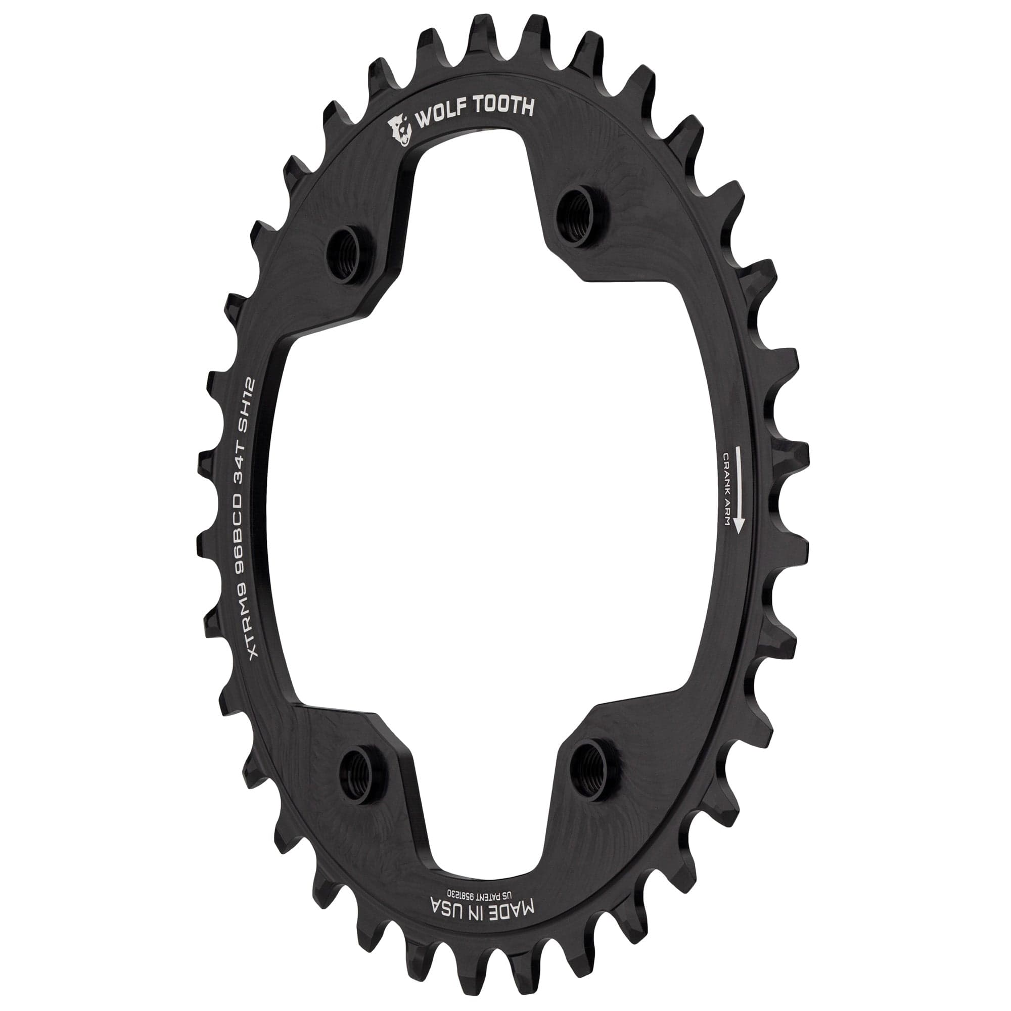 96 mm BCD Chainrings for Shimano XTR M9000 and M9020